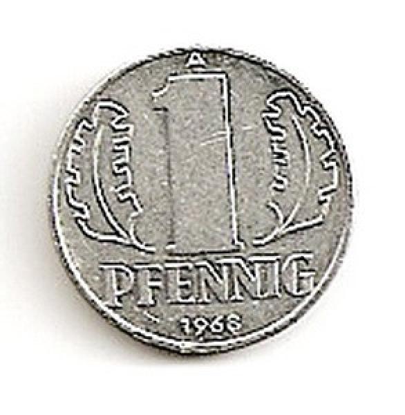 VDR. 1 feningas (1968 ) AU