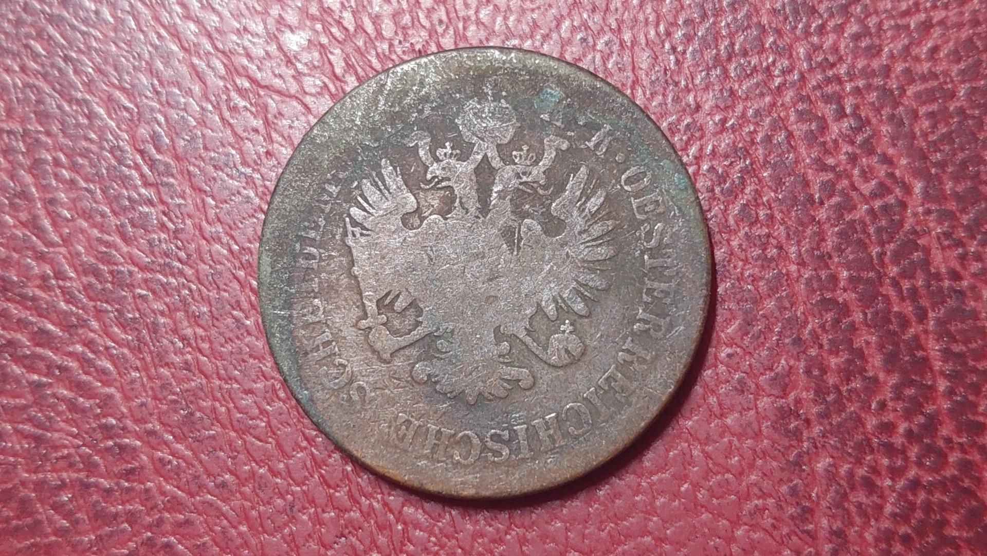 Austrija 4 kreiceriai, 1861B KM# 2194