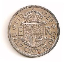Anglija. 1/2 kronos ( 1959 ) VF