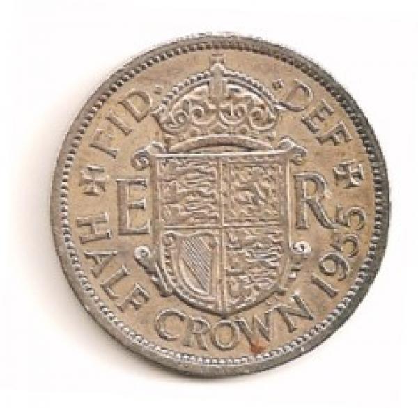 Anglija. 1/2 kronos ( 1959 ) VF