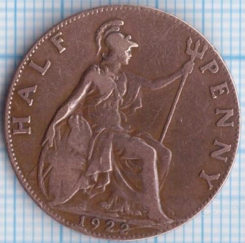 1/2 penso Britanija, 1922m.