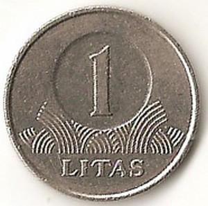 Lietuva. 1 litas ( 2002 ) XF