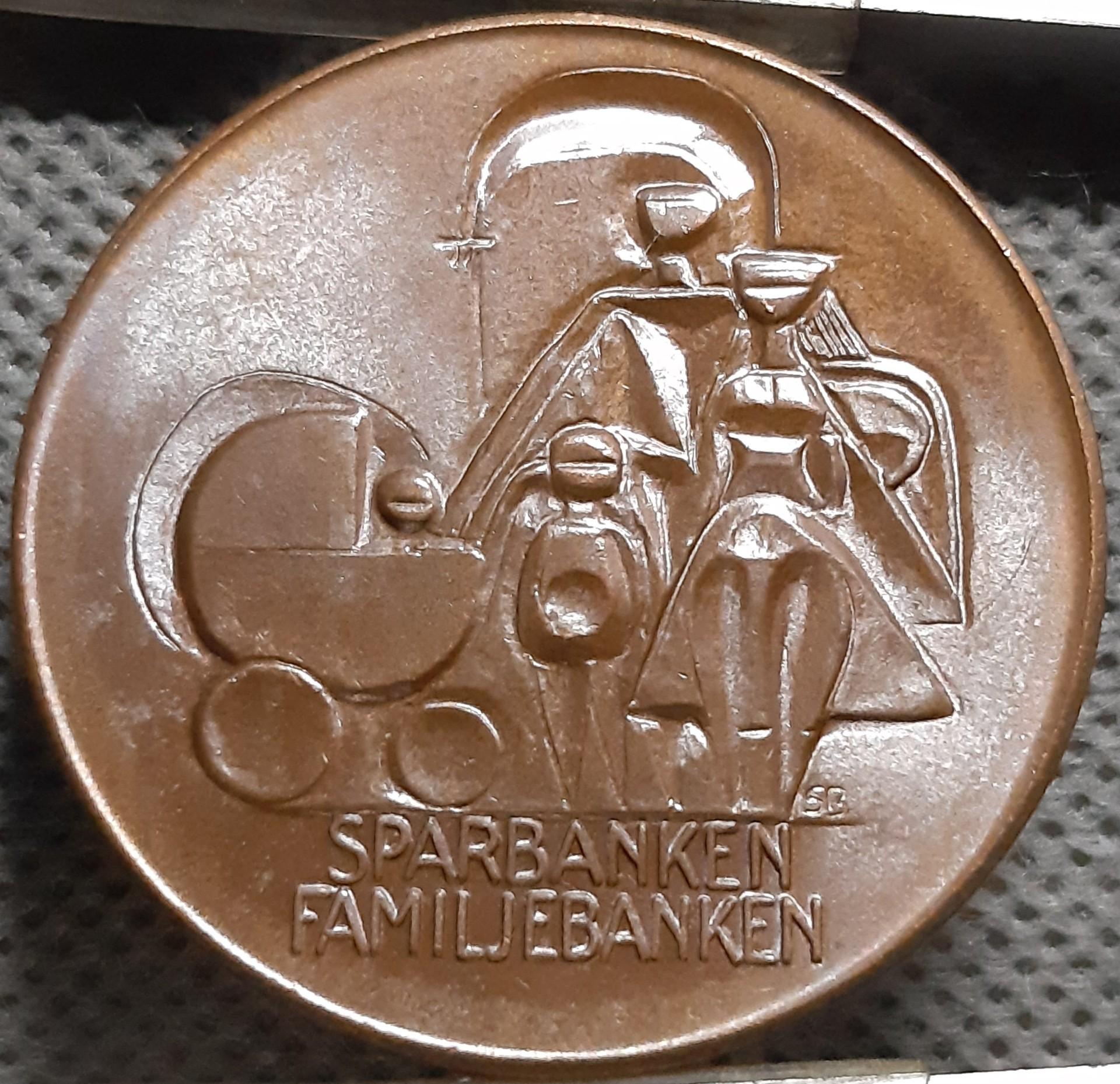 Švedija žetonas 1960 N#56294 (2503)