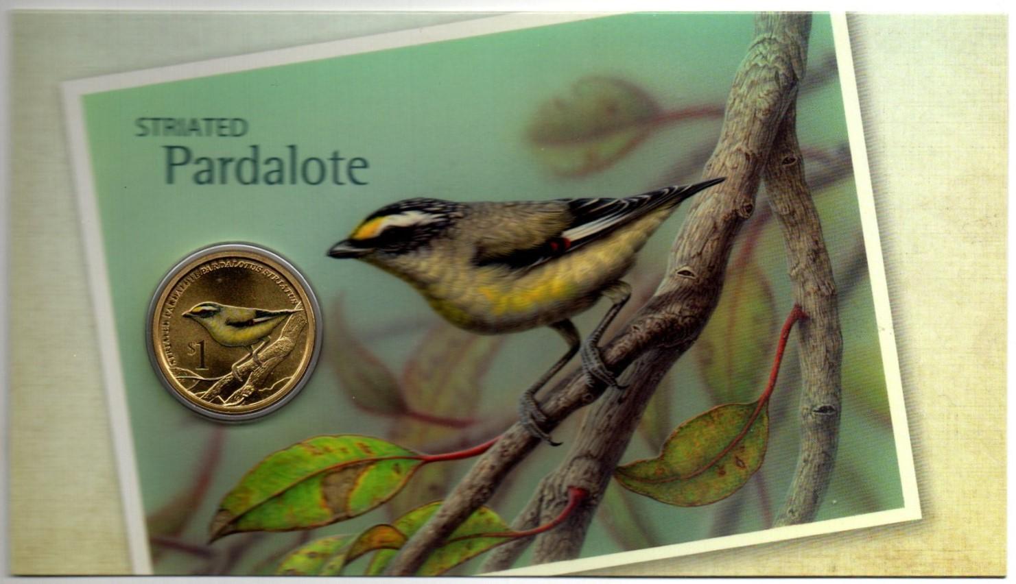 Tuvalu. 1doleris ( Striated pardalote ) ( 2013 ) BU