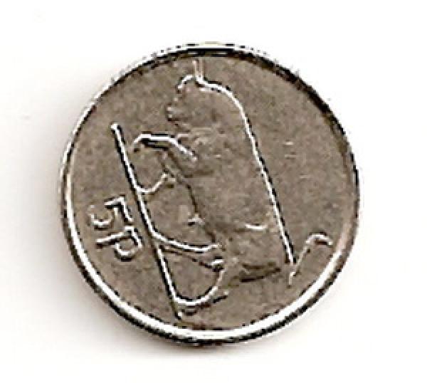 Airija. 5 pensai ( 1993 ) XF