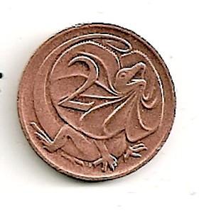Australija. 2 centai ( 1977 ) XF
