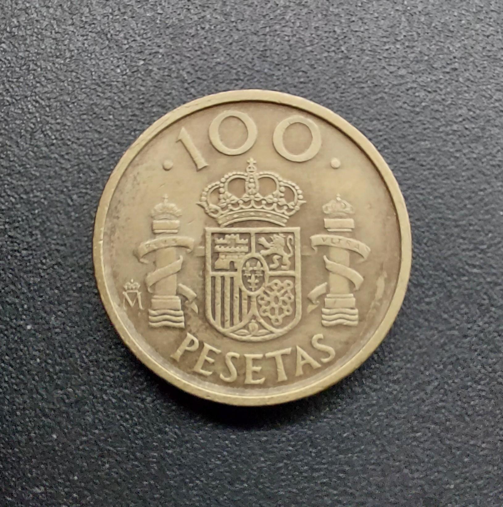 Ispanija 100 pesetu.1992m.