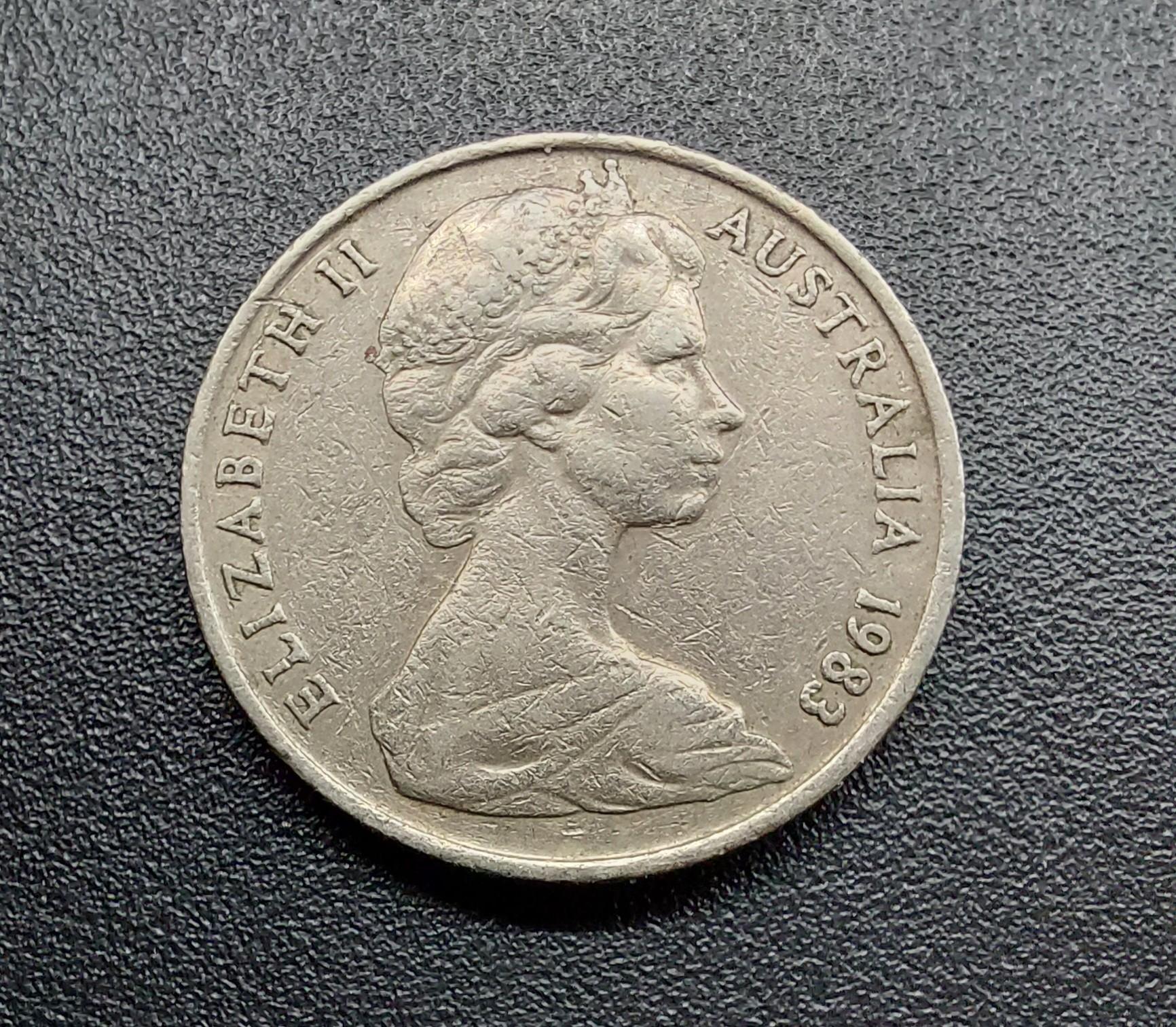 Australija.10 centu.1983