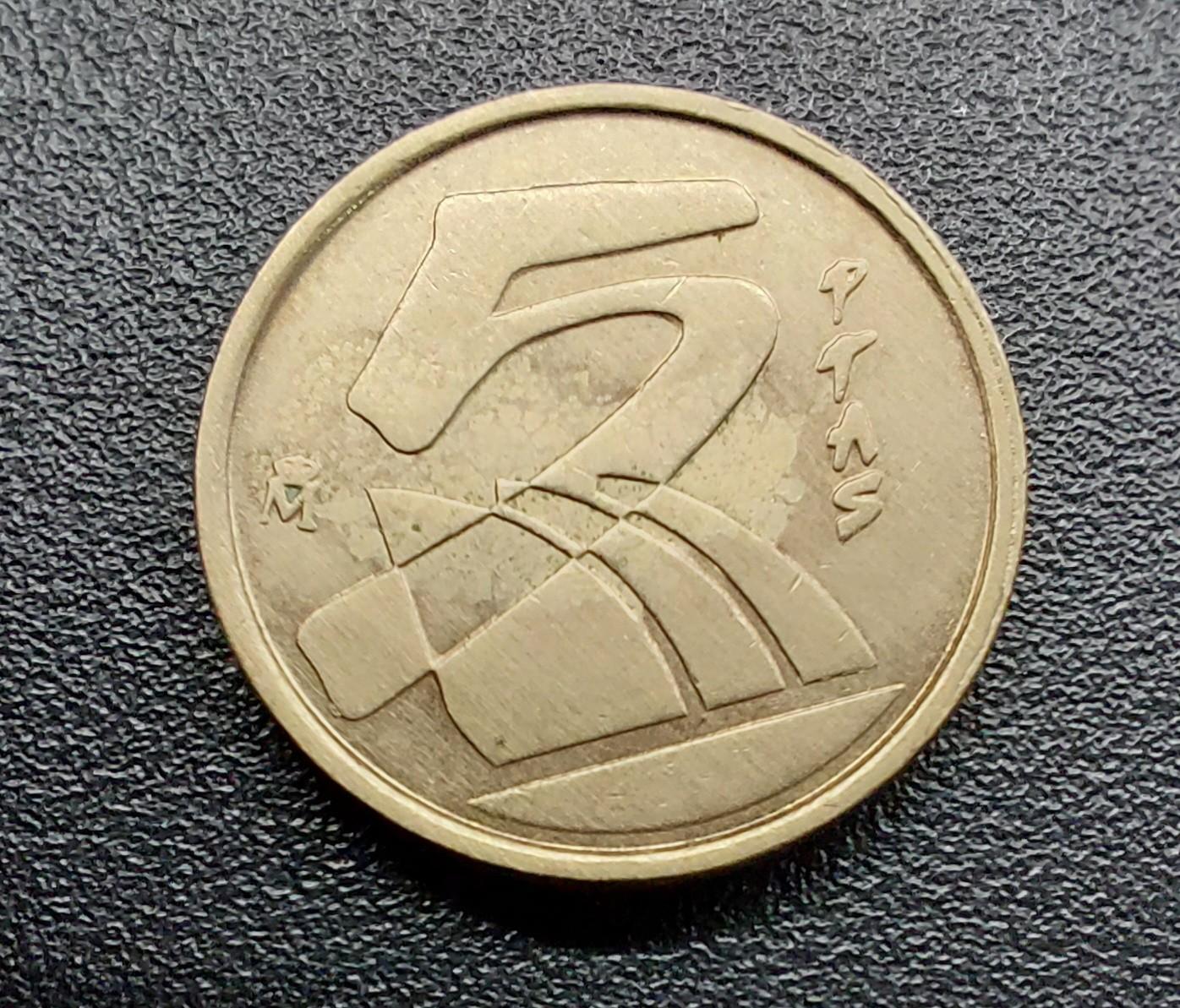 Ispanija.5 pesetai.1989