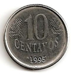 Brazilija. 10 centavų ( 1997 ) XF+