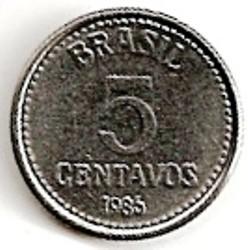 Brazilija. 5 centavai ( 1986 ) XF