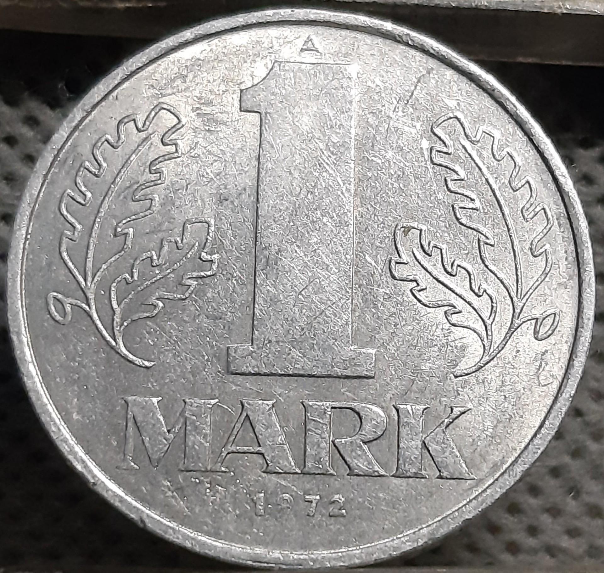 Vokietija - VDR 1 Markė 1972 KM#35.1 (2746)