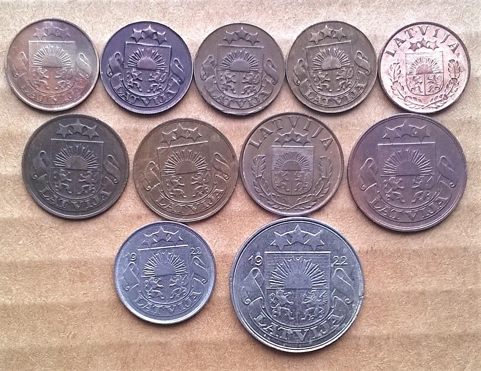 Latvija 11 Vnt.