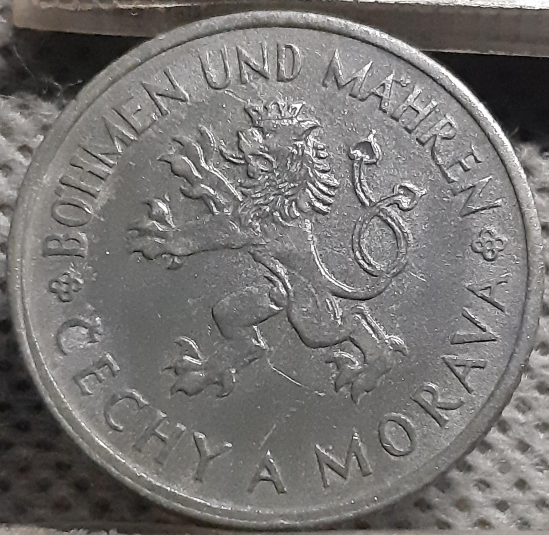 Bohemija ir Moravija 1 Krona 1942 KM#4 (2847)