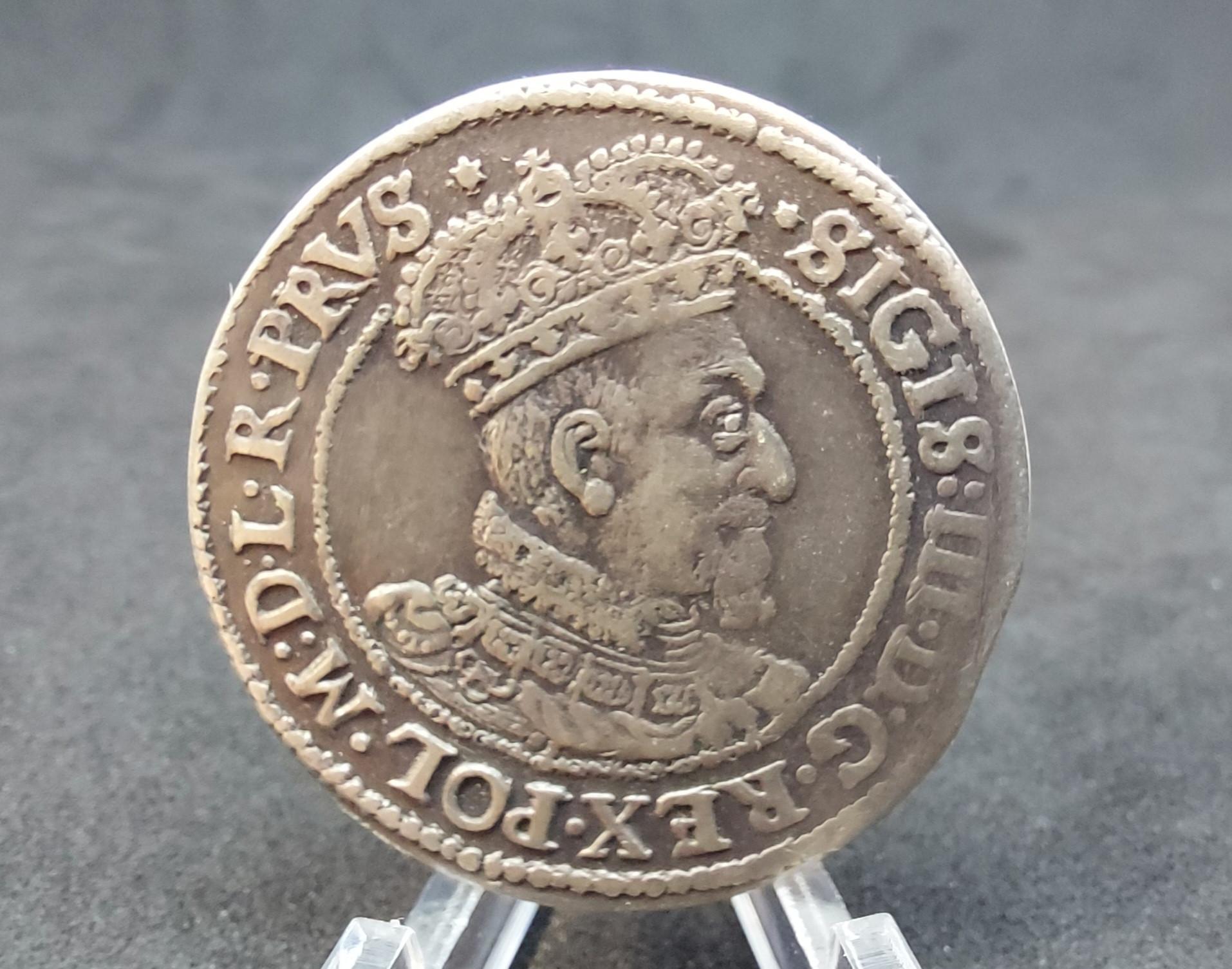 Žygimanto Vazos Ortas Gdansko Kalykla 1618