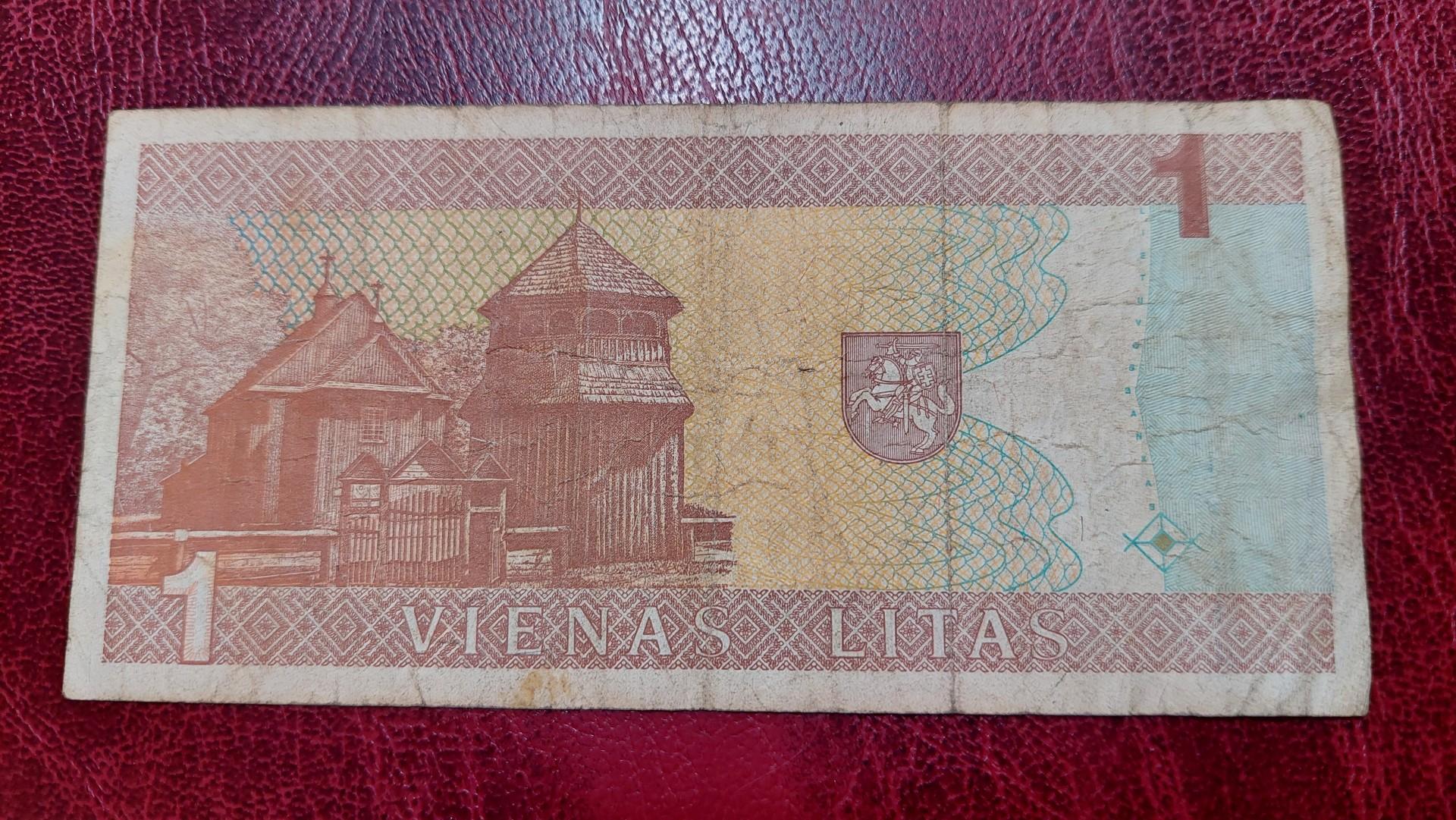 1 Litas 1994.03.01 Lietuva P-53a