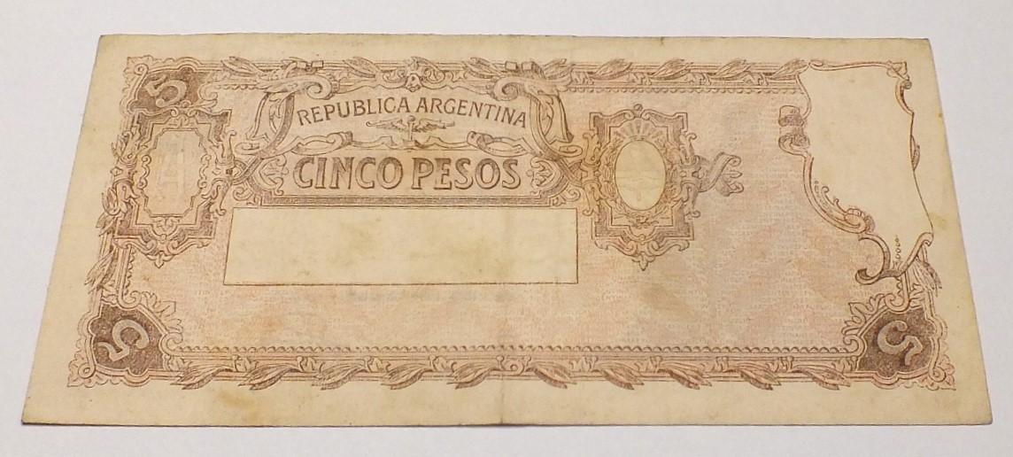 Argentina 5 pesai 1951- 1956m.