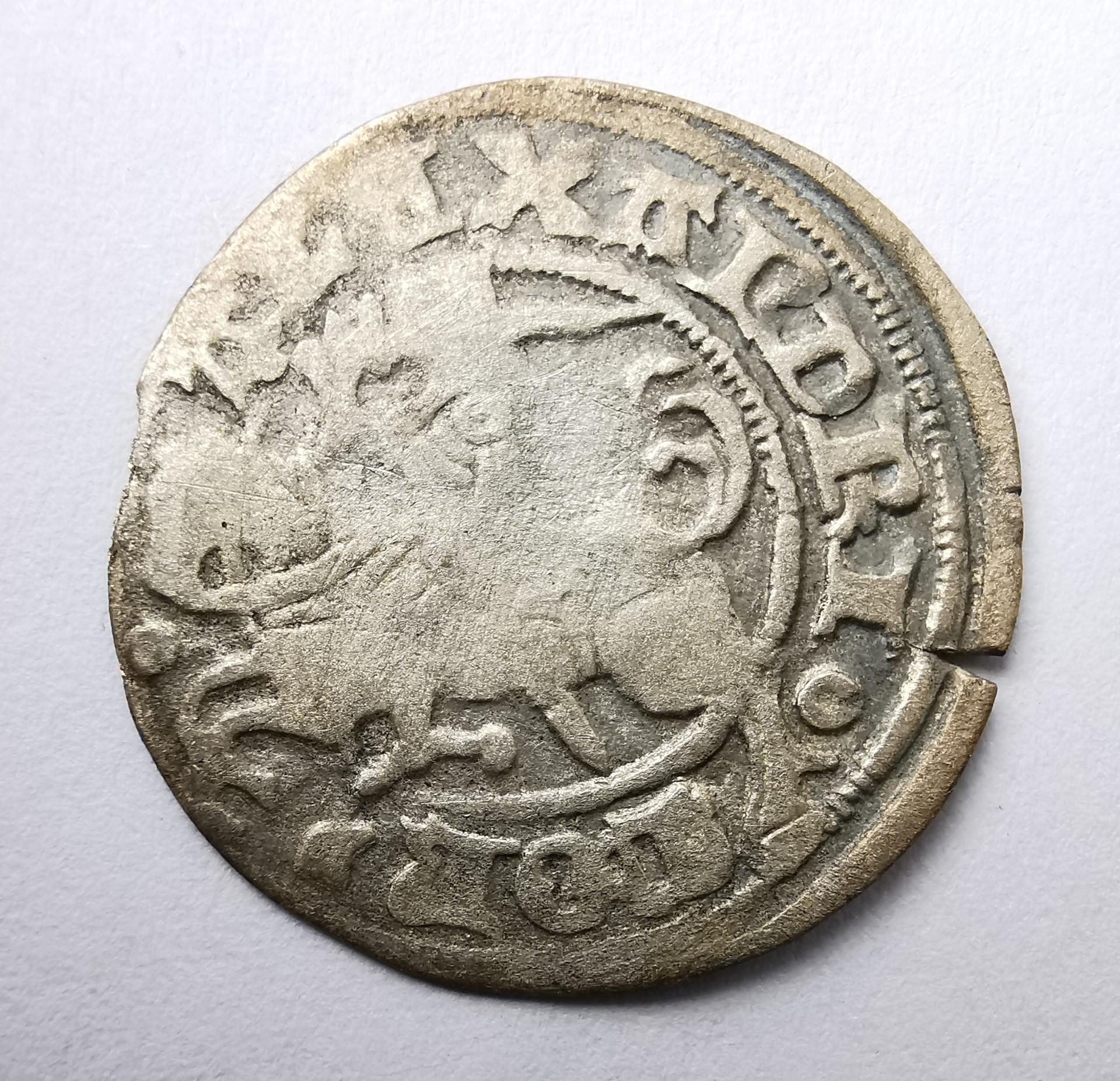 Aleksandro Jogailaičio gotikinis pusgrašis 1495-1506 