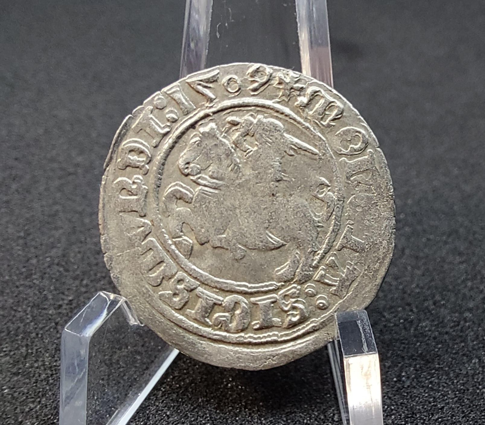 Žygimanto Senojo Lietuviškas pusgrašis 1509