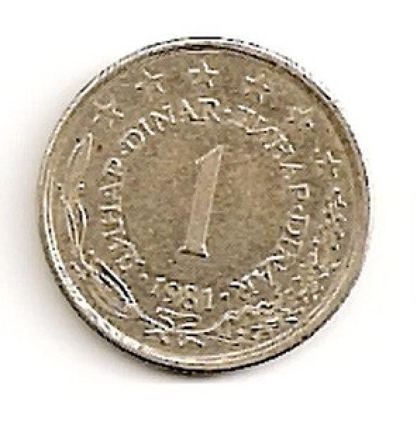 Jugoslavija. 1 dinaras ( 1974 ) XF