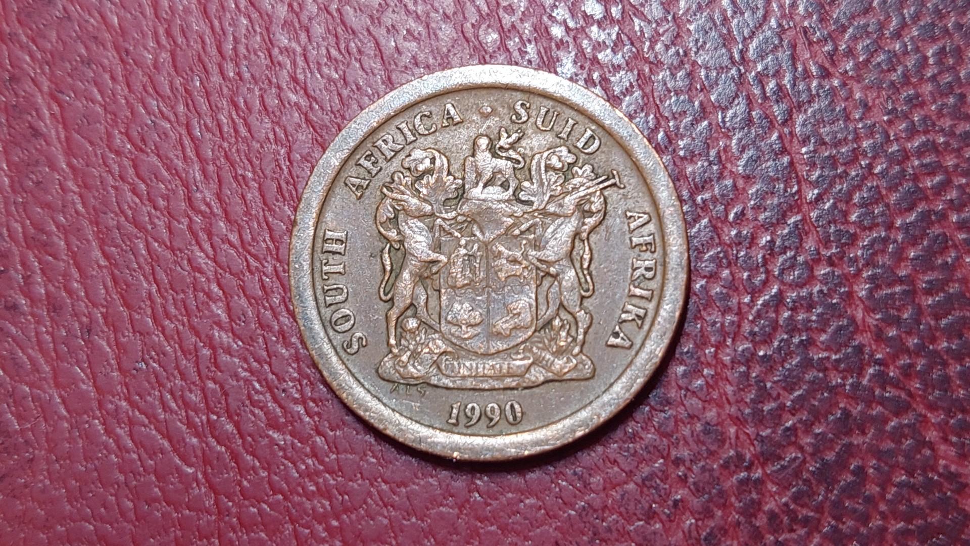 Pietų Afrika 5 centai, 1990 KM# 134