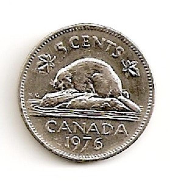 Kanada. 5 centai ( 1968 ) XF