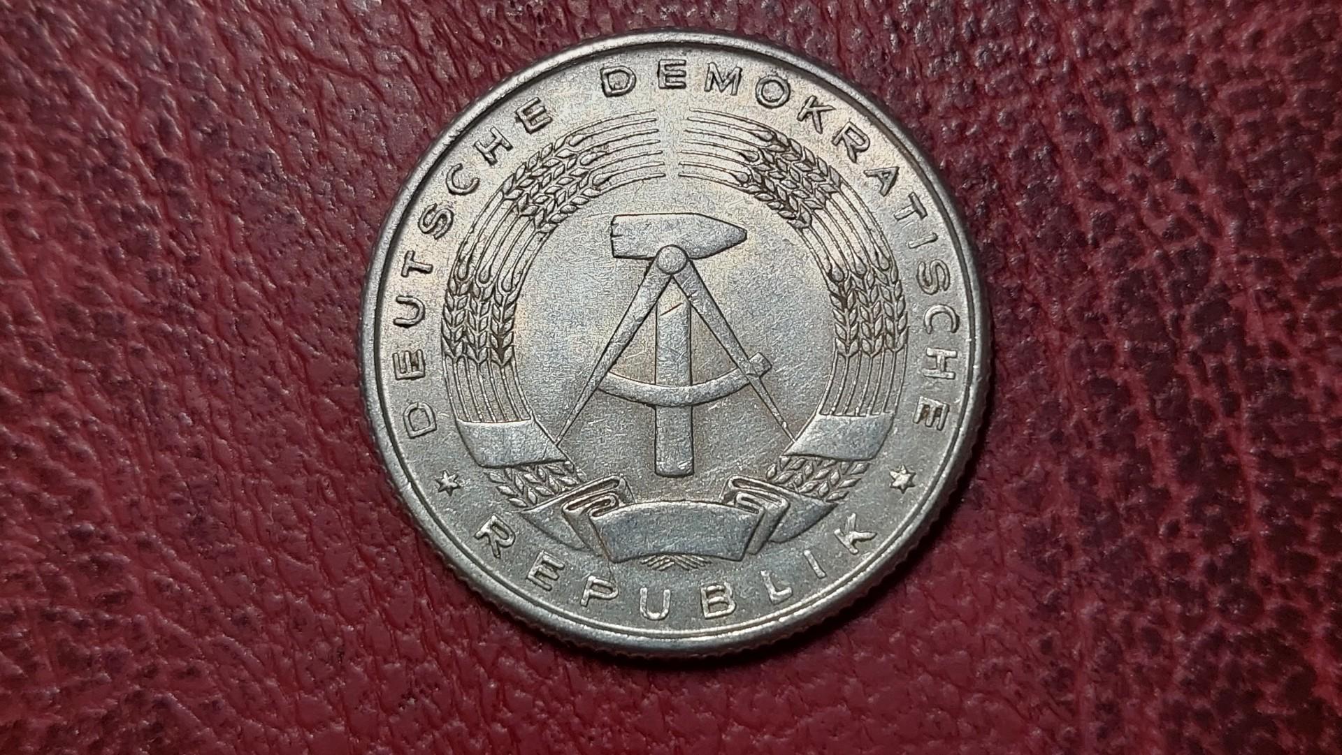 Vokietija - VDR 2 markės, 1957 KM# 14