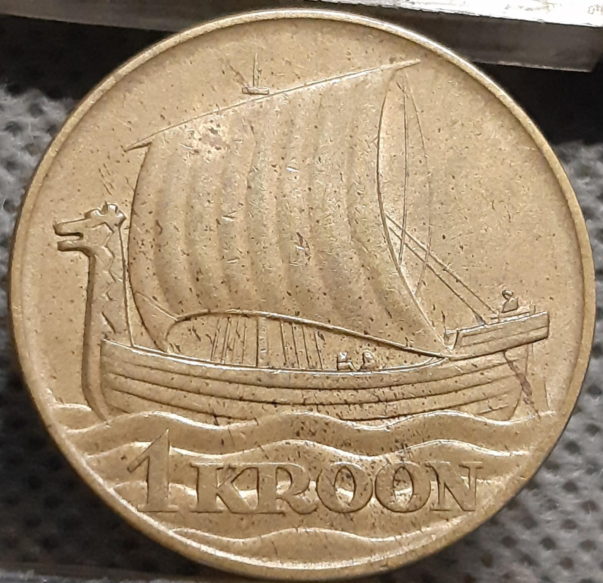 Estija 1 Krona 1934 KM#16 (3076)