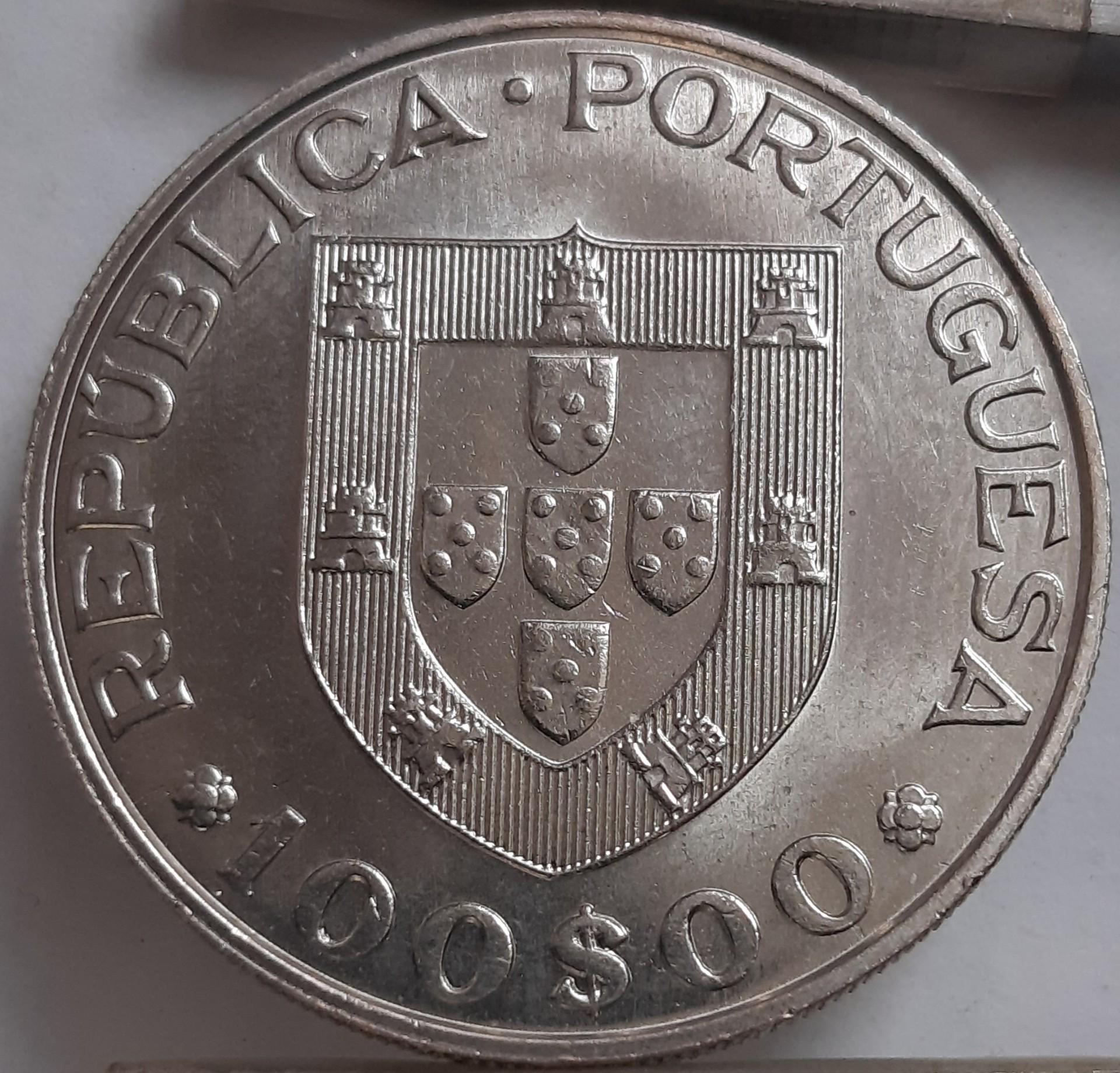 Portugalija 100 Eskudų 1982 KM#625 Proginė (3163)