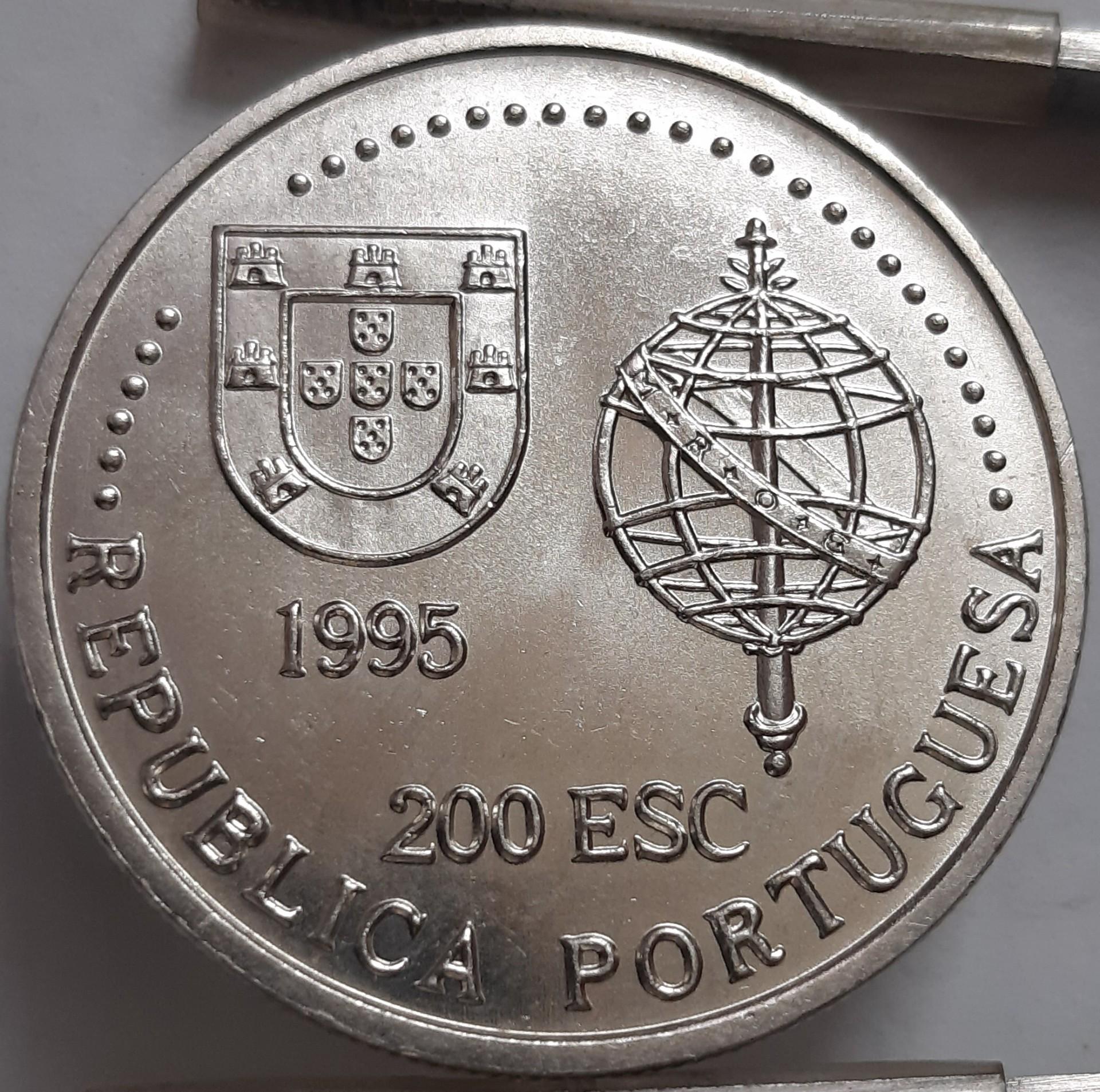 Portugalija 200 Eskudų 1995 KM#684 Proginė (3168)