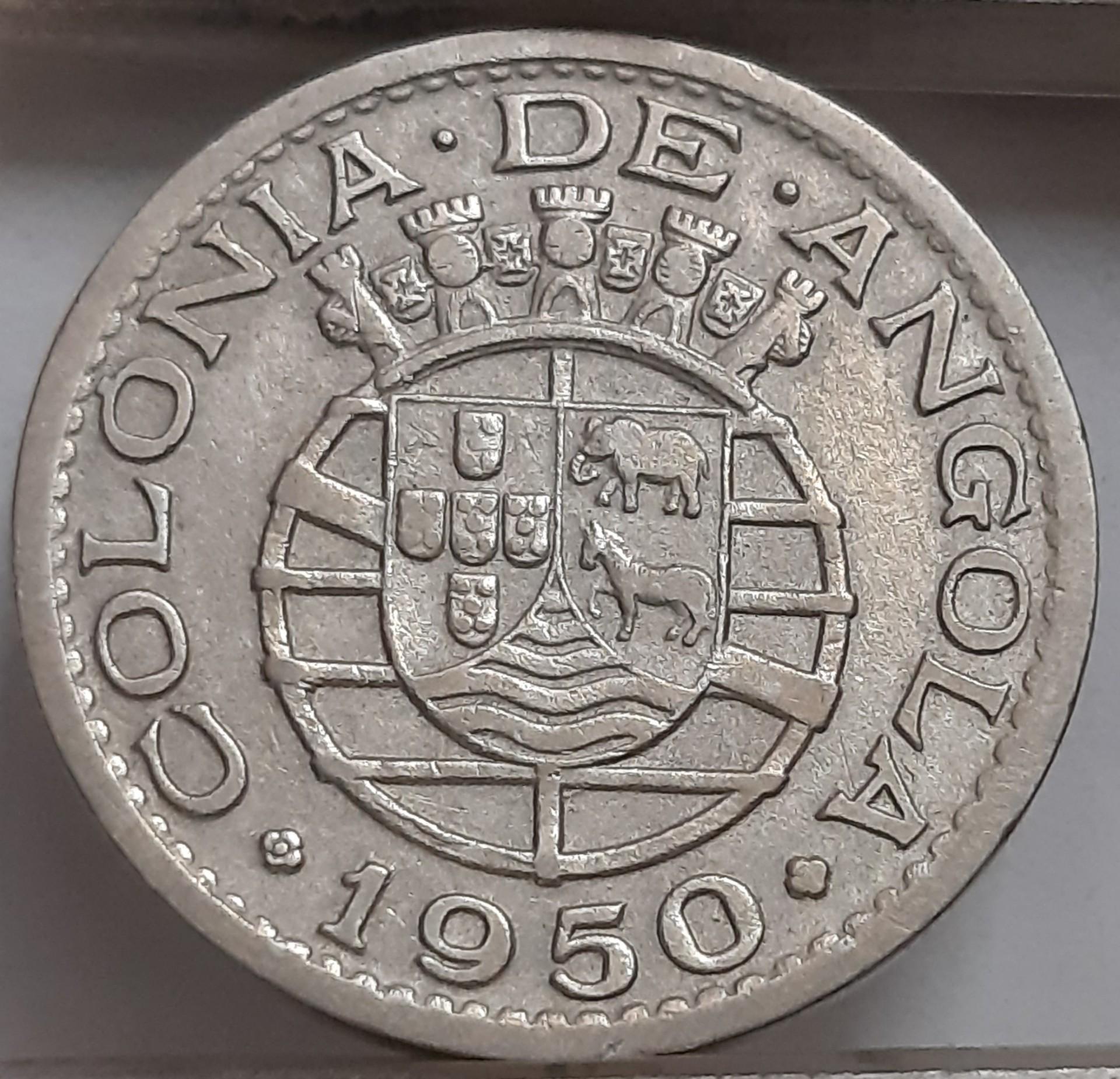 Angola 50 Sentavų 1950 KM#72 (3177)