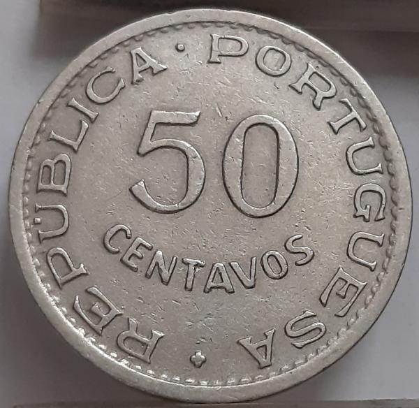 Angola 50 Sentavų 1950 KM#72 (3177)