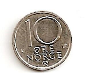 Norvegija. 10 erių ( 1981 ) VF