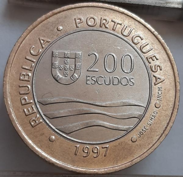 Portugalija 200 Eskudų 1997 KM#694 Proginė (3229)