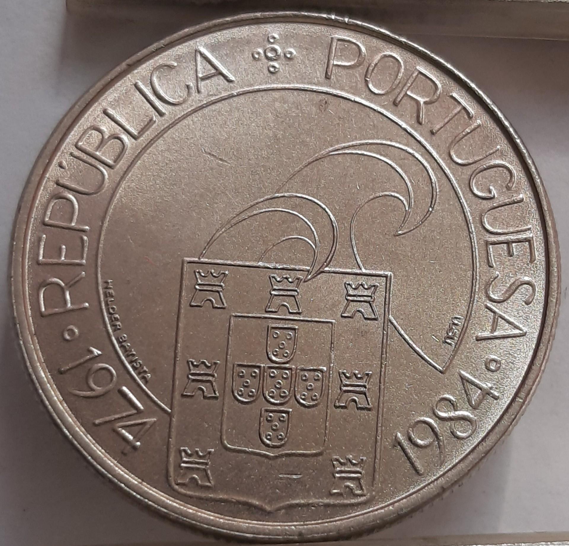 Portugalija 25 Eskudai 1984 KM#623 Proginė (3238)