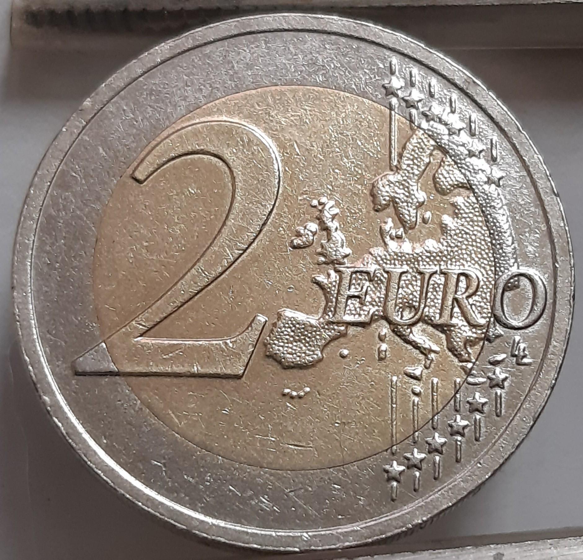 Latvija 2 Eurai 2016 KM#175 Proginė (3247)
