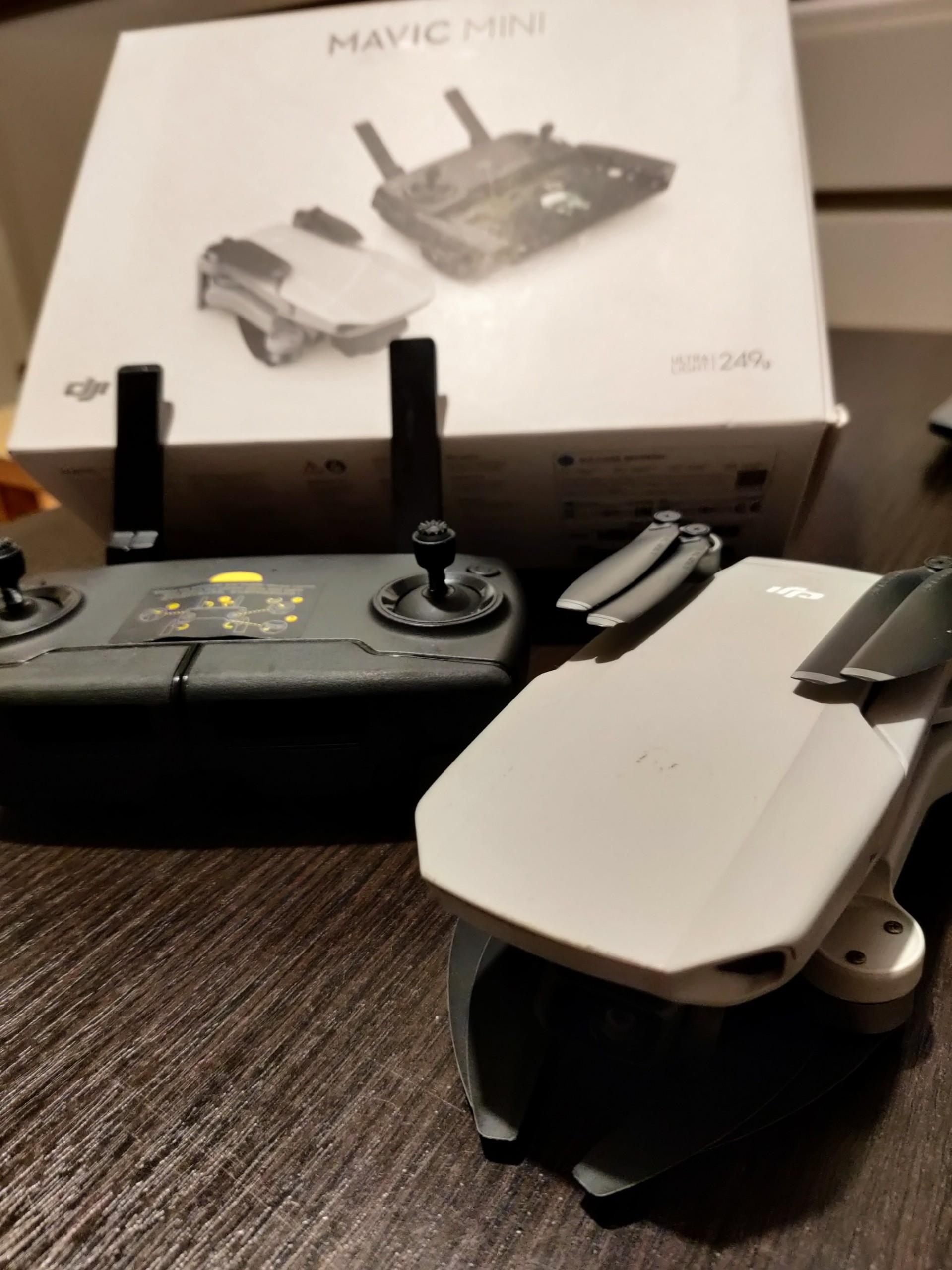 Dronas Mavic mini + ND filtrai + drono dėklas