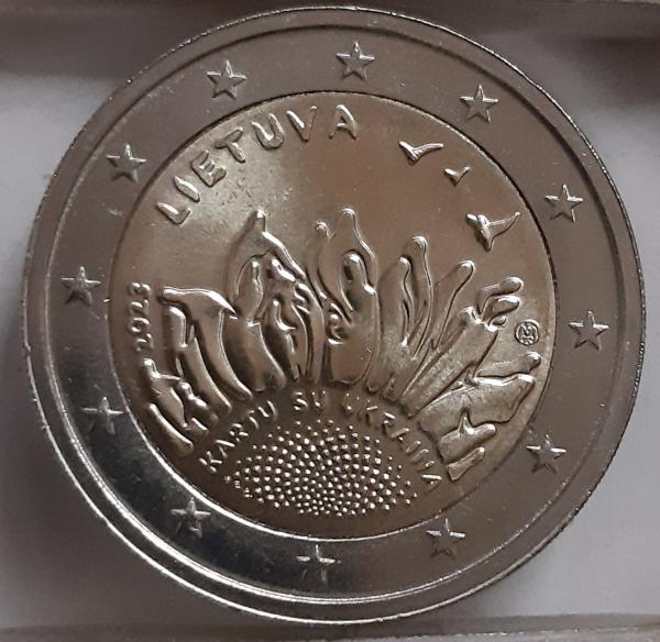 Lietuva 2 Eurai 2023 UC#115 Proginė (3274)