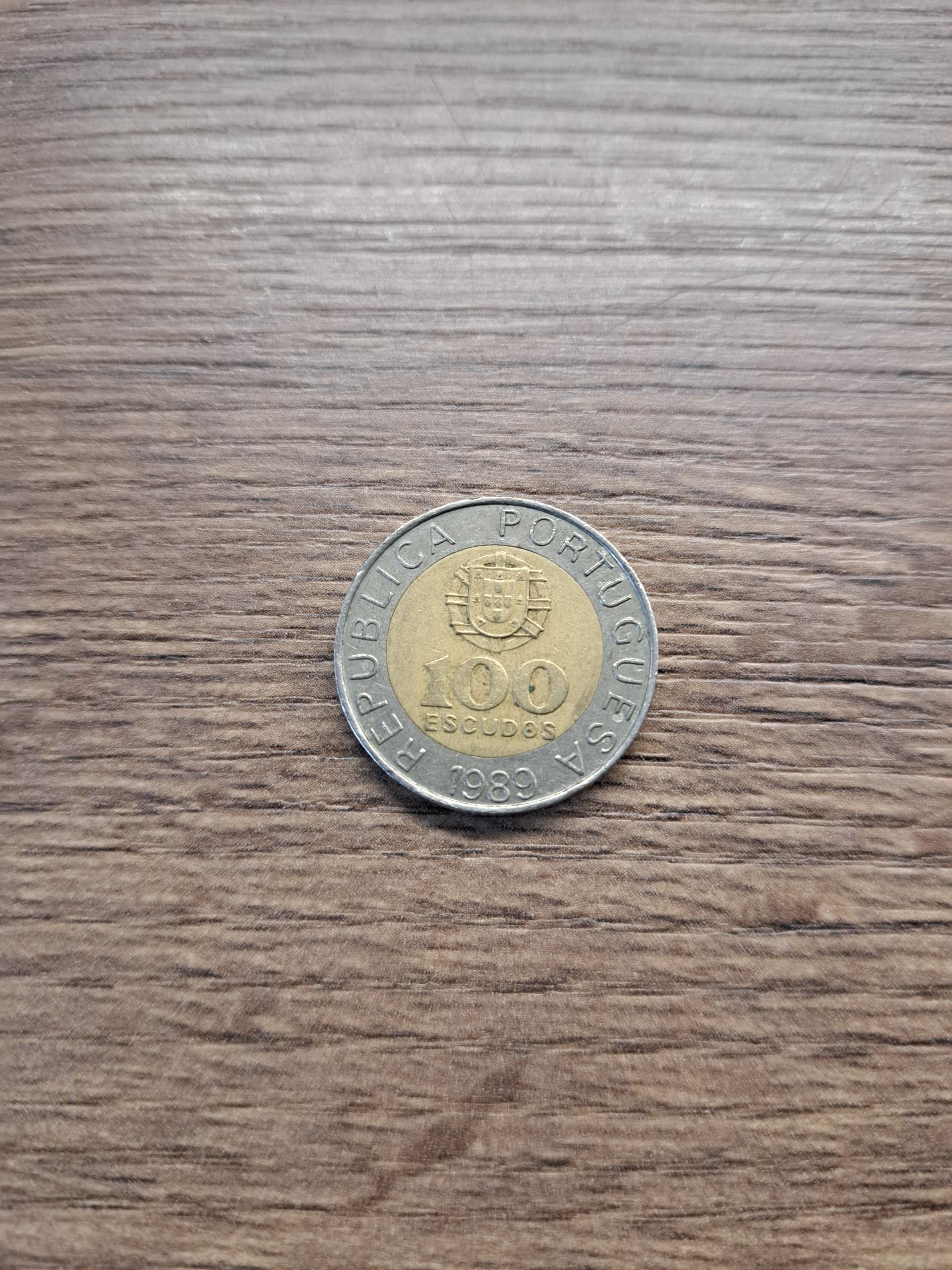Portugalija 100 eskudu (1989)