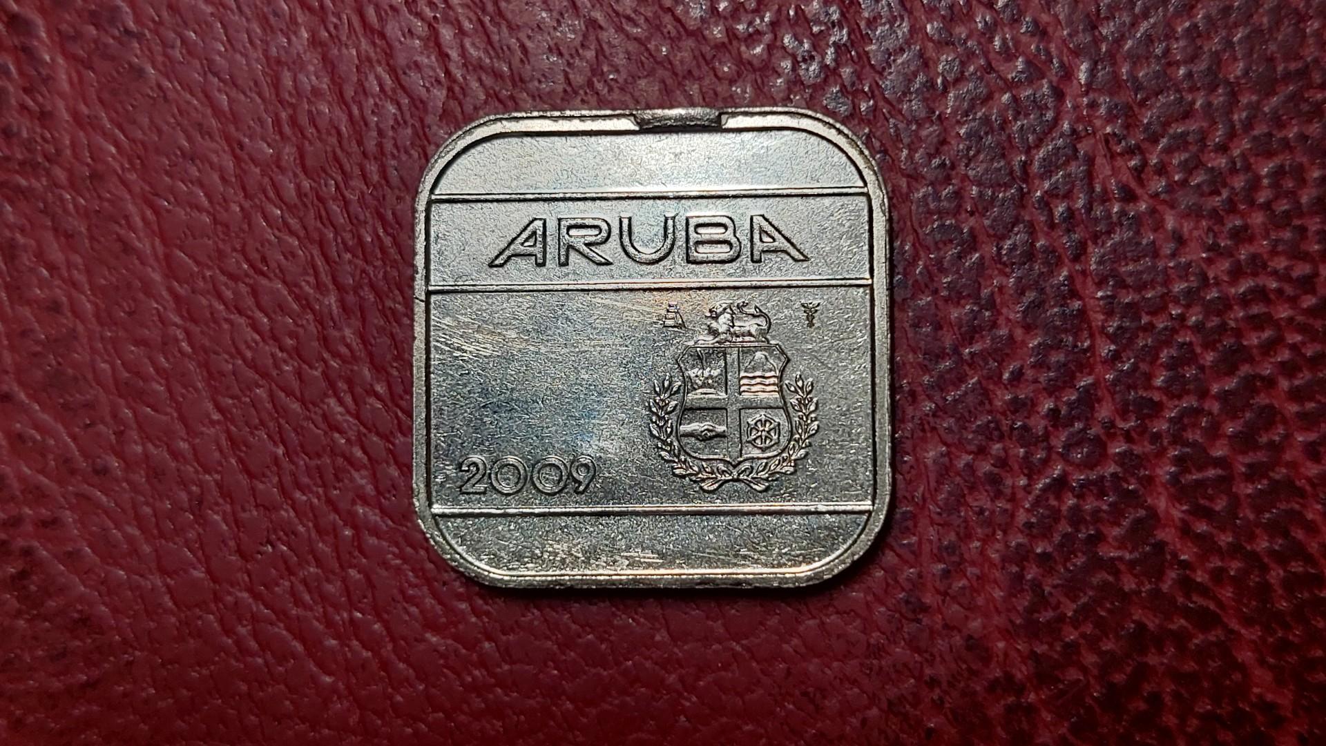 Aruba 50 centų, 2009 KM# 4