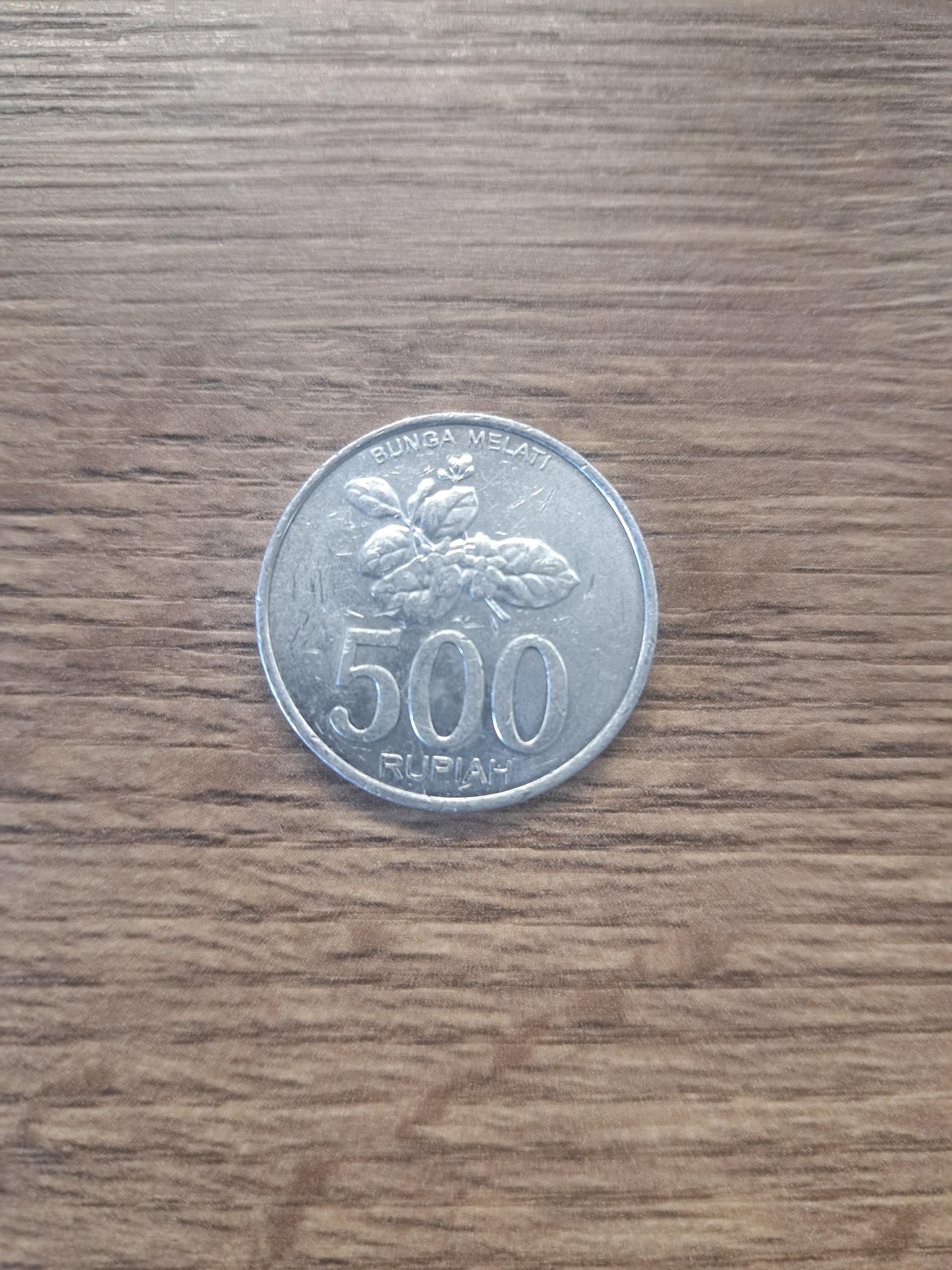 Indonezijos 500 rupijos (2008)