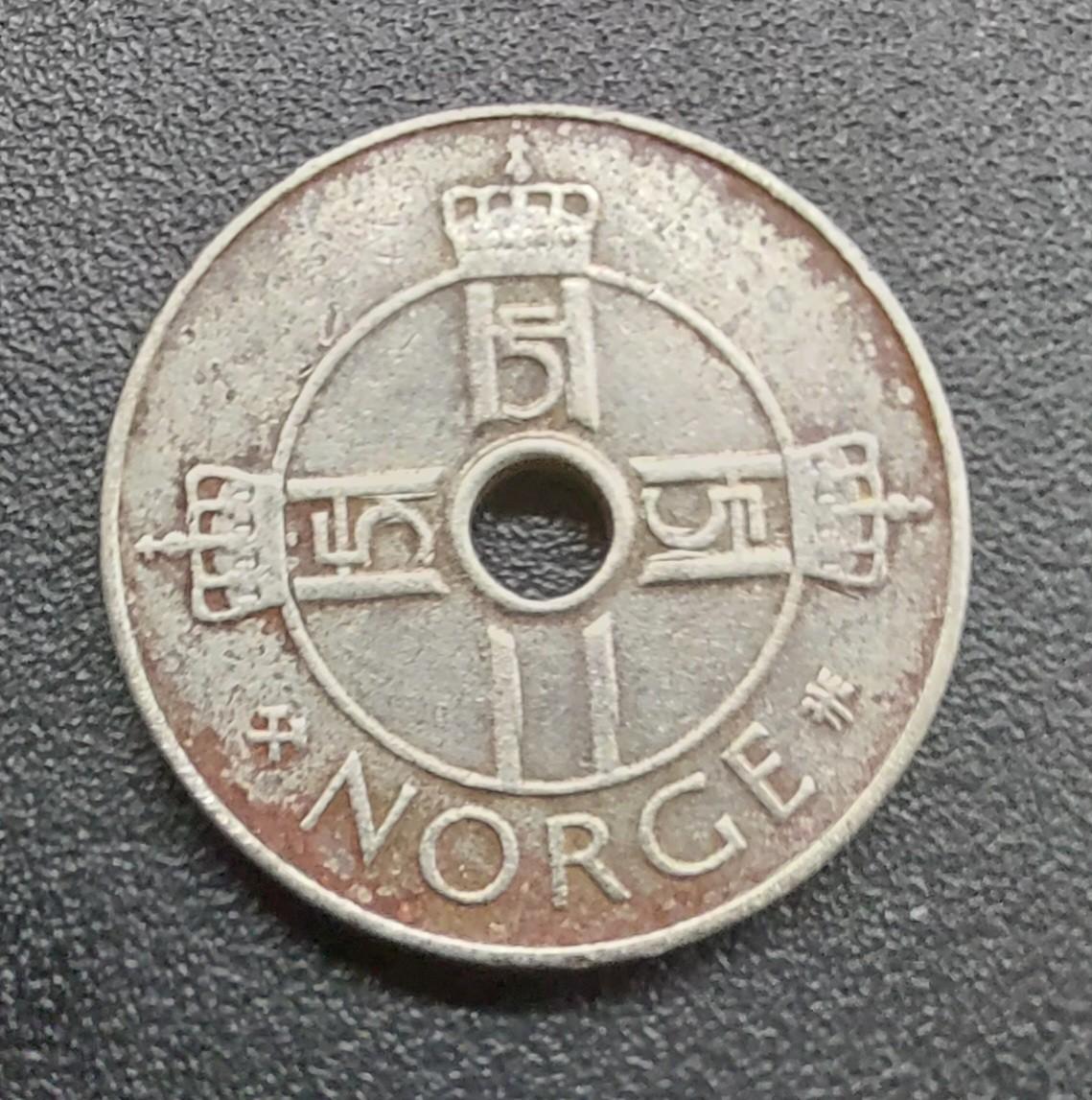 Norvegija 1 krona 1999 m.