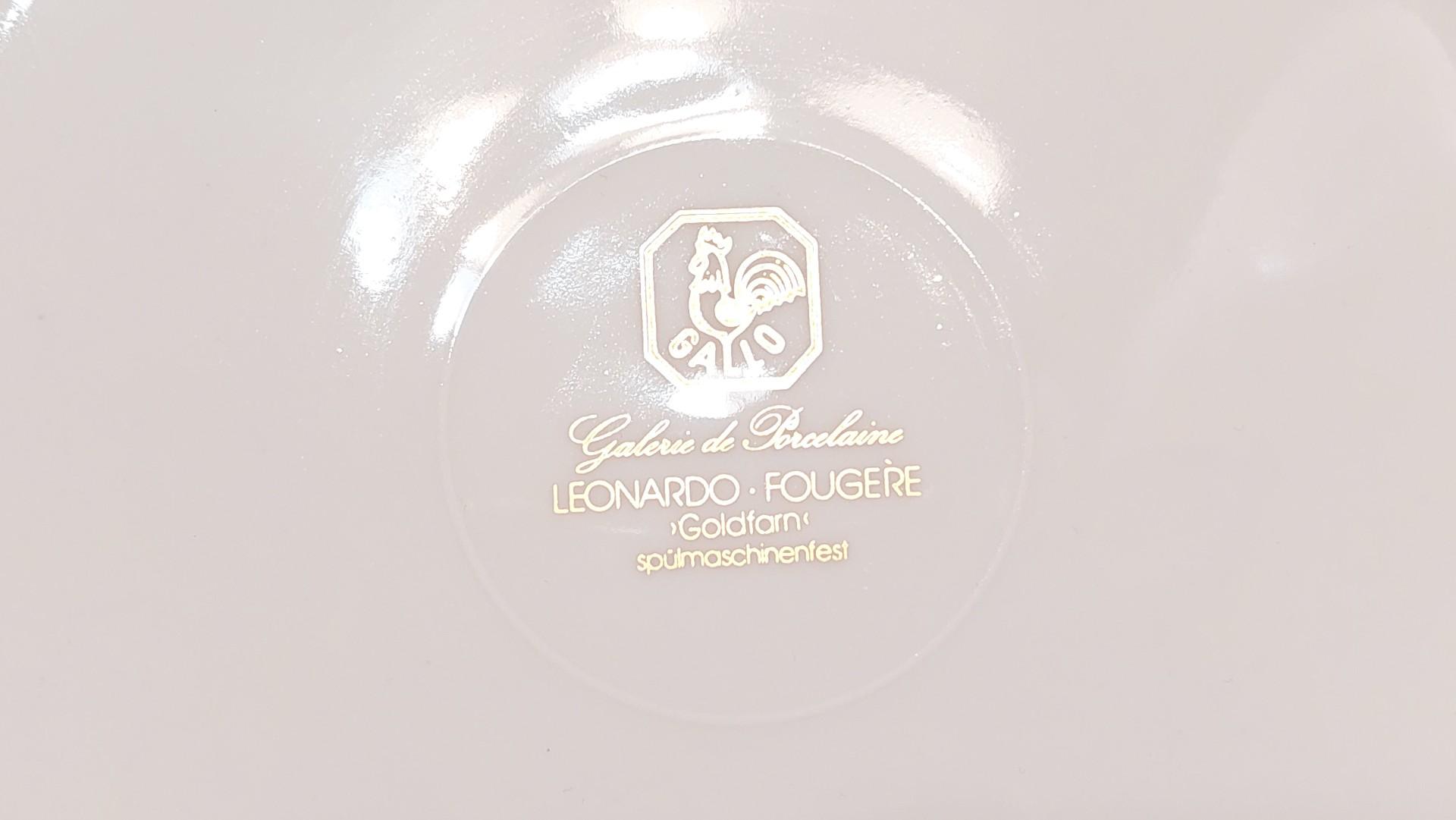 Gallo Leonardo Fougere porceliano lėkštė ~ 26cm