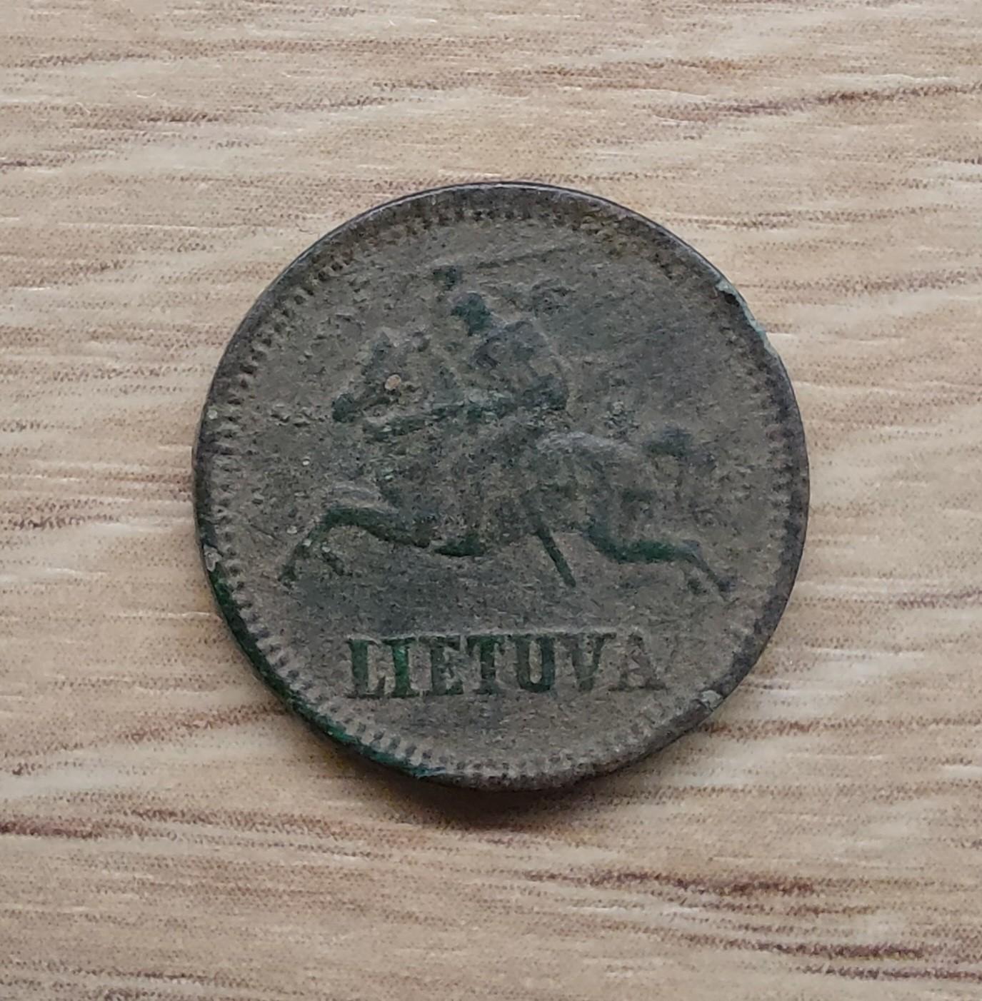 Lietuva Tarpukaris 1 centas.1936 m.