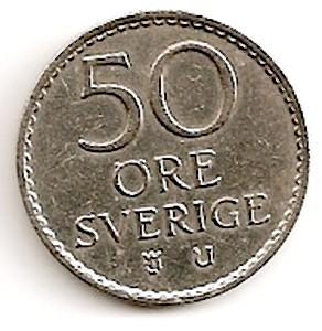 Švedija. 50 erių ( 1967 ) XF