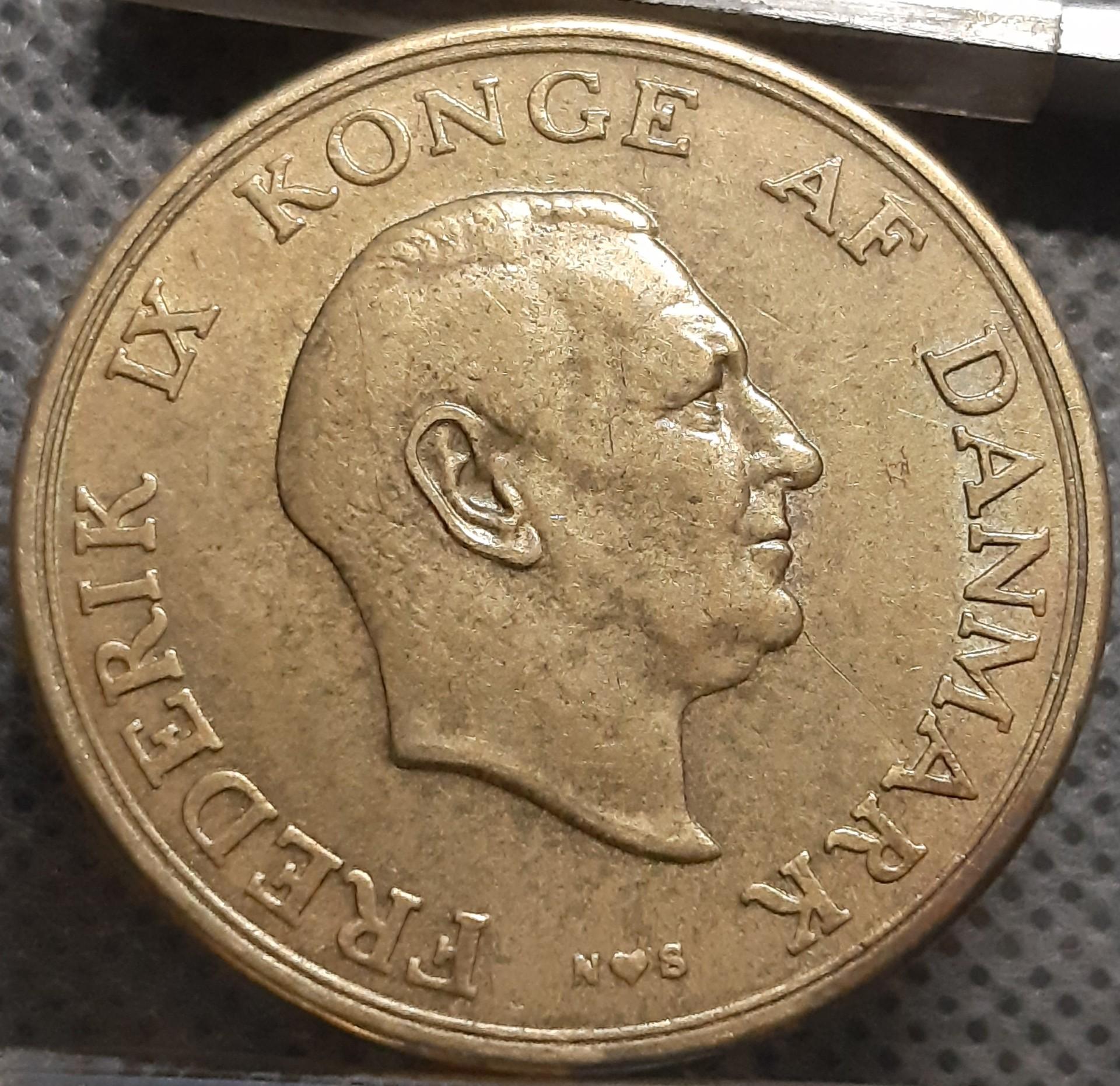 Danija 2 Kronos 1949 KM#838 (3340)