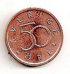 Švedija. 50 erių ( 2002 ) XF