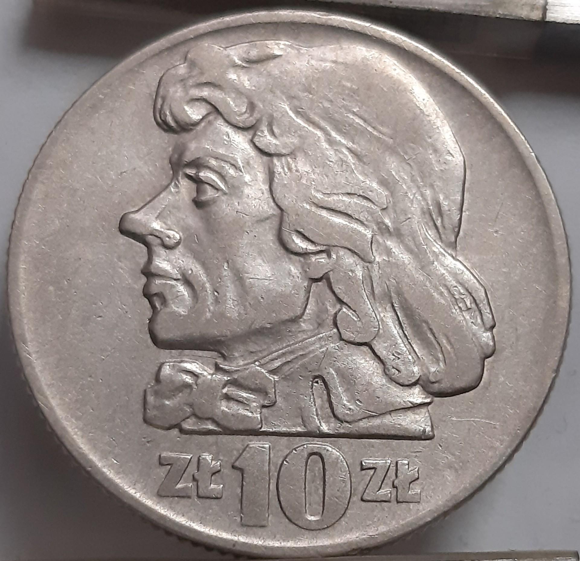 Lenkija 10 Zlotų 1959 Y#50 (3377)