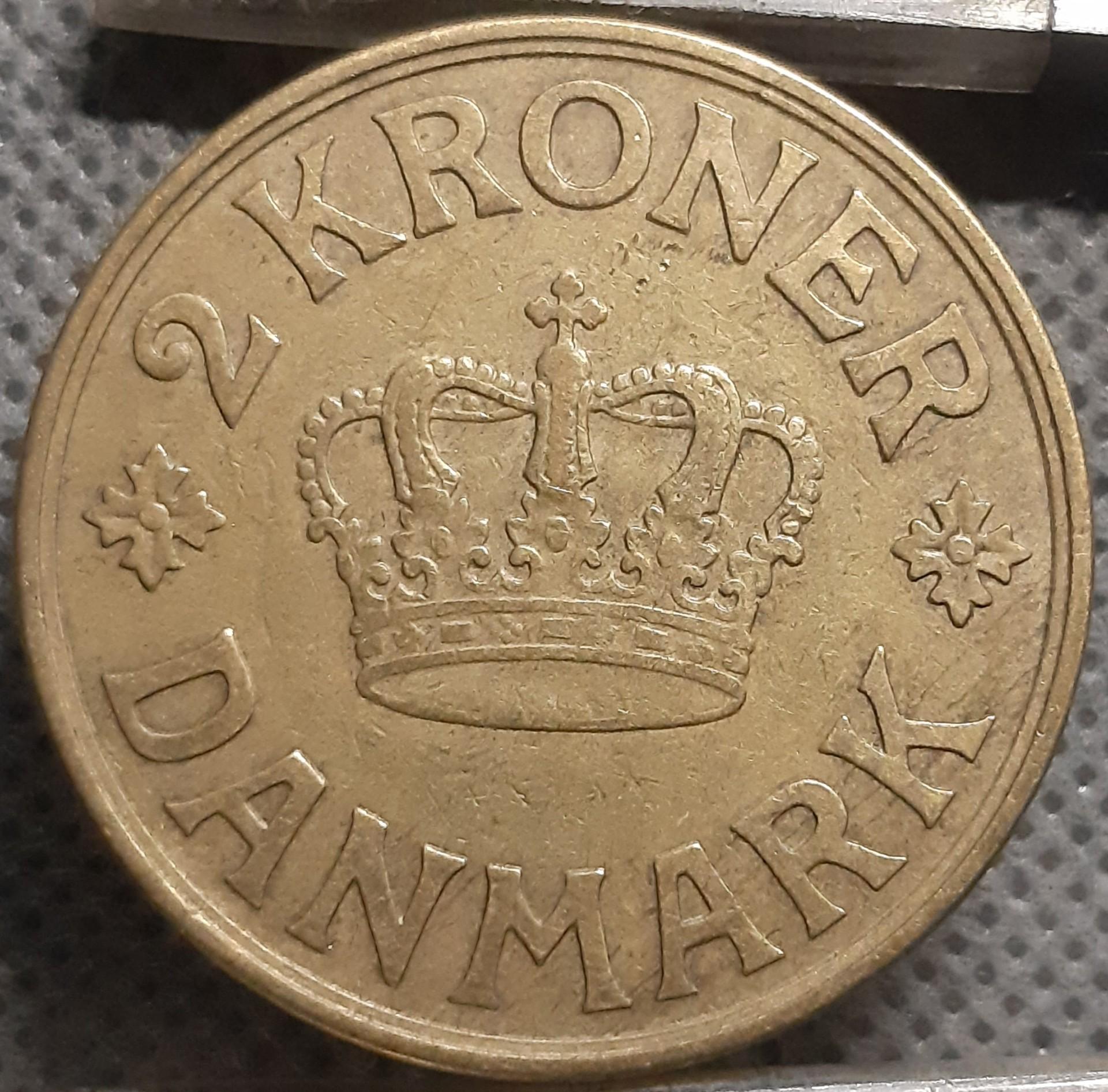 Danija 2 Kronos 1939 KM#825 (3346)