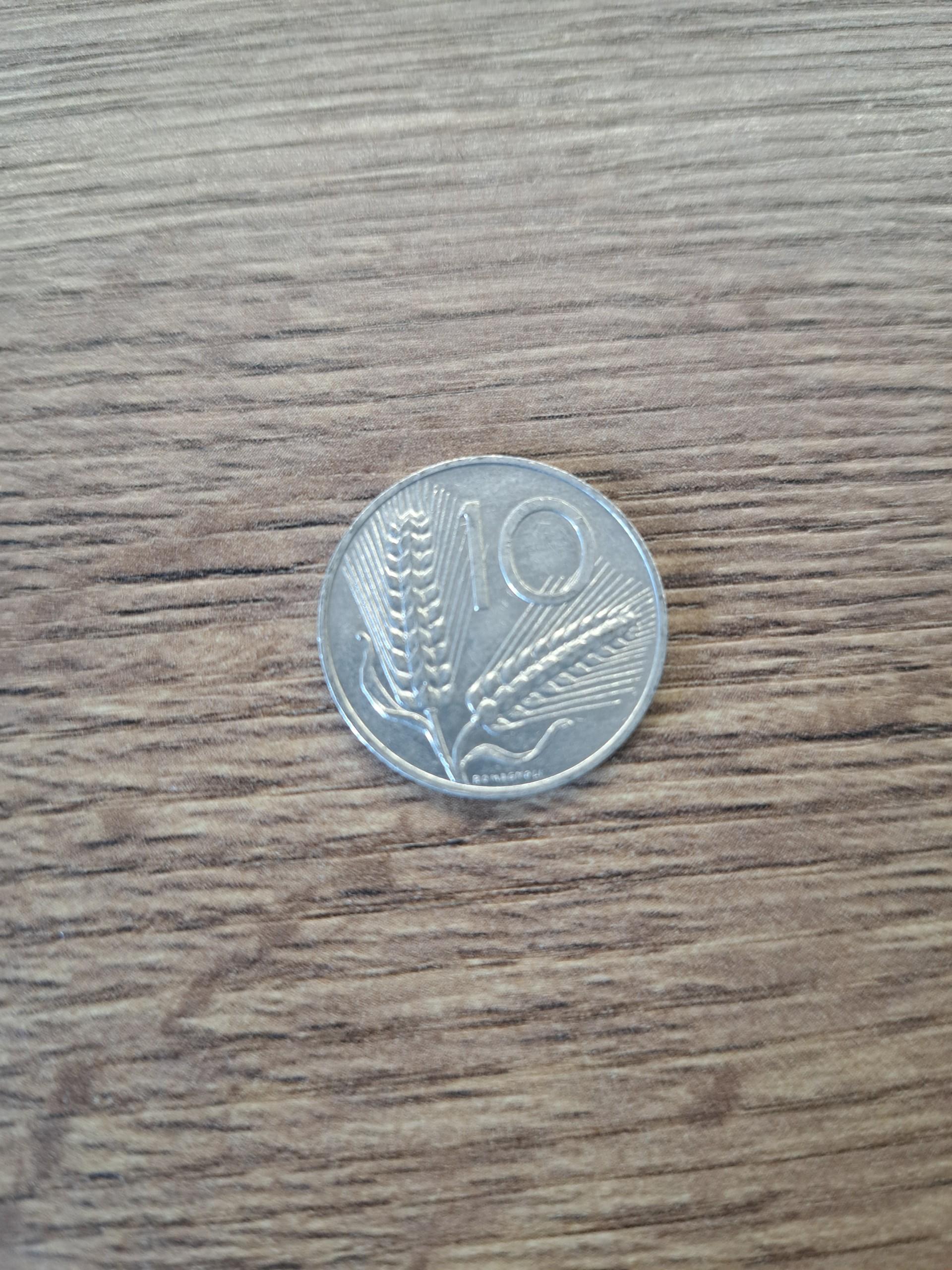 Italija 10 liru 1981